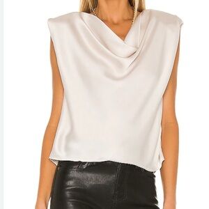 LAMARQUE Yakira Top in Champagne Color Champagne size Small